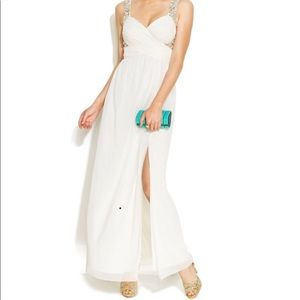 White Trixxi Prom Dress (only worn once!)